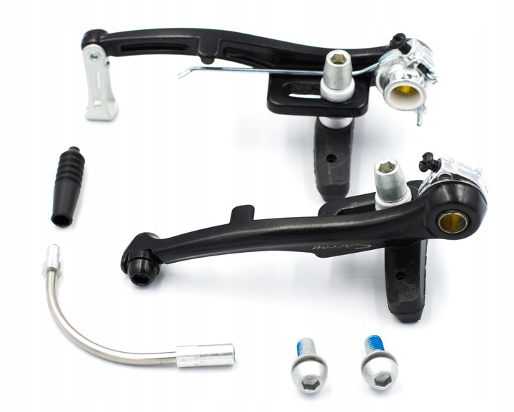 2x V-Brake 110mm+ klocki fajka guma linki pancerze