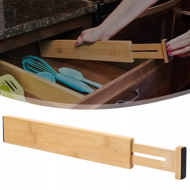 4x ORGANIZER WKŁAD DO SZUFLADY SZUFLAD SZAFY PRZEGRÓDKA SEPARATOR PODZIAŁKA