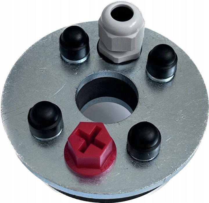 Głowica studzienna 110/32 stalowa, ocynk dekiel