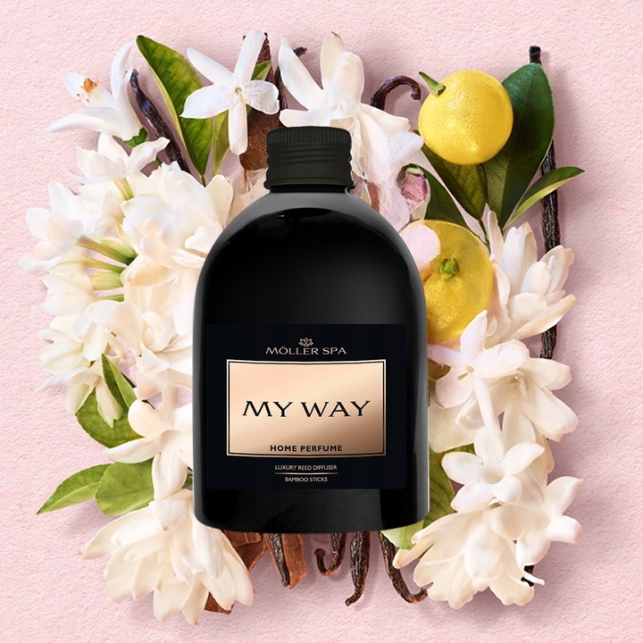 ZAPACH PERFUM MY WAY DO DOMU PATYCZKI ODŚWIEŻACZ - 250ml DUŻA POJEMNOŚĆ