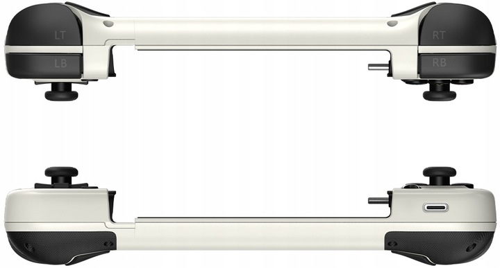 Kontroler mobilny GameSir X2 Pro Biały, wejście USB-C z uchwytem na telefon