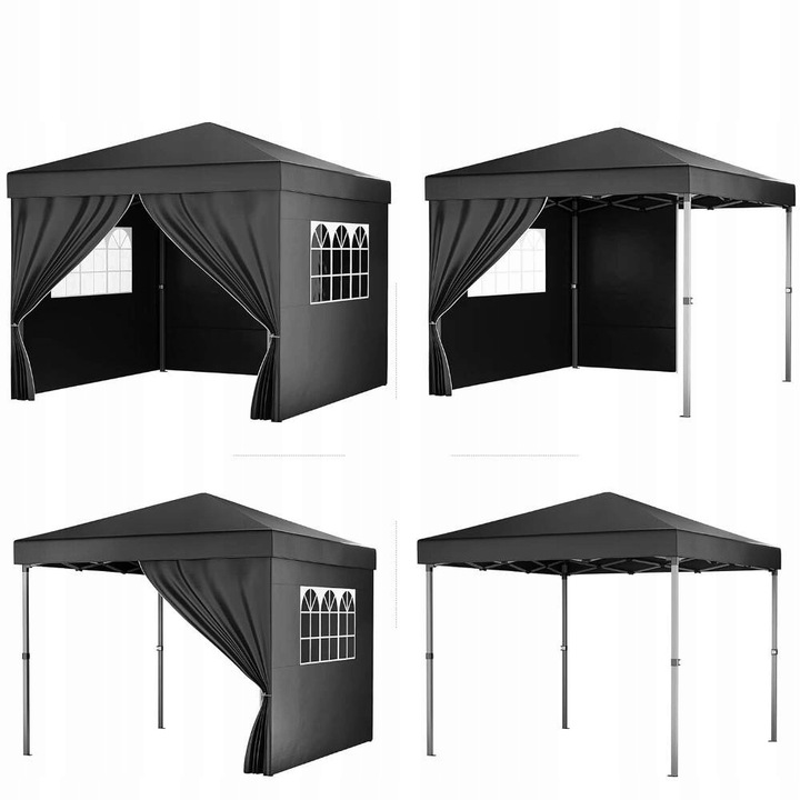 PAWILON OGRODOWY AUTOMATYCZNY NAMIOT HANDLOWY 3x3 m EKSPRESOWY 4