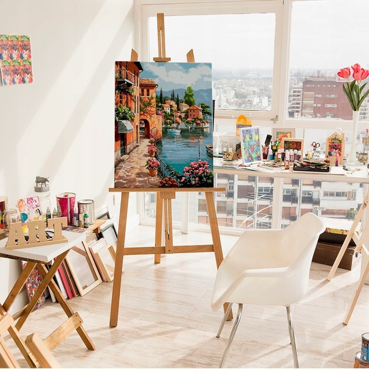 Obraz MALOWANIE PO NUMERACH Z Ramą Prezent ARTNAPI