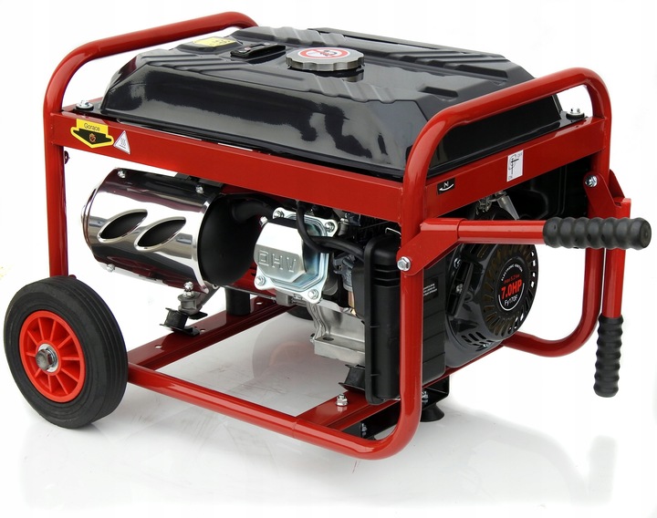 PROFESJONALNY AGREGAT PRĄDOTWÓRCZY 5,2kW EL-START AVR+ MIEDŹ STOJAN