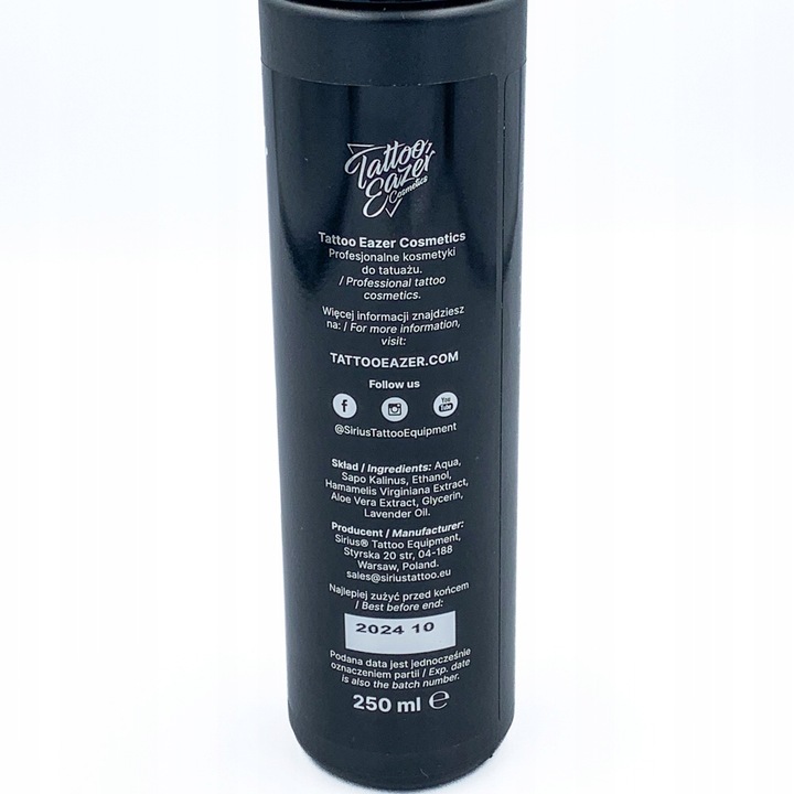 pianka do przemywania Tattoo Eazer Foam 250 ml