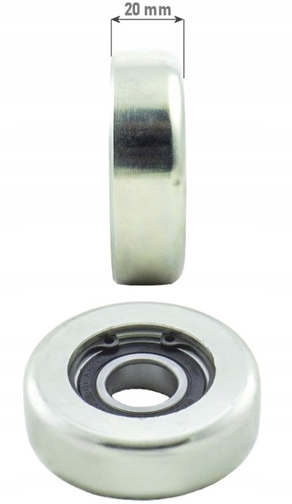 Zestaw wózek wózki rolki do bramy przesuwnej 80x80 rolka z Seger