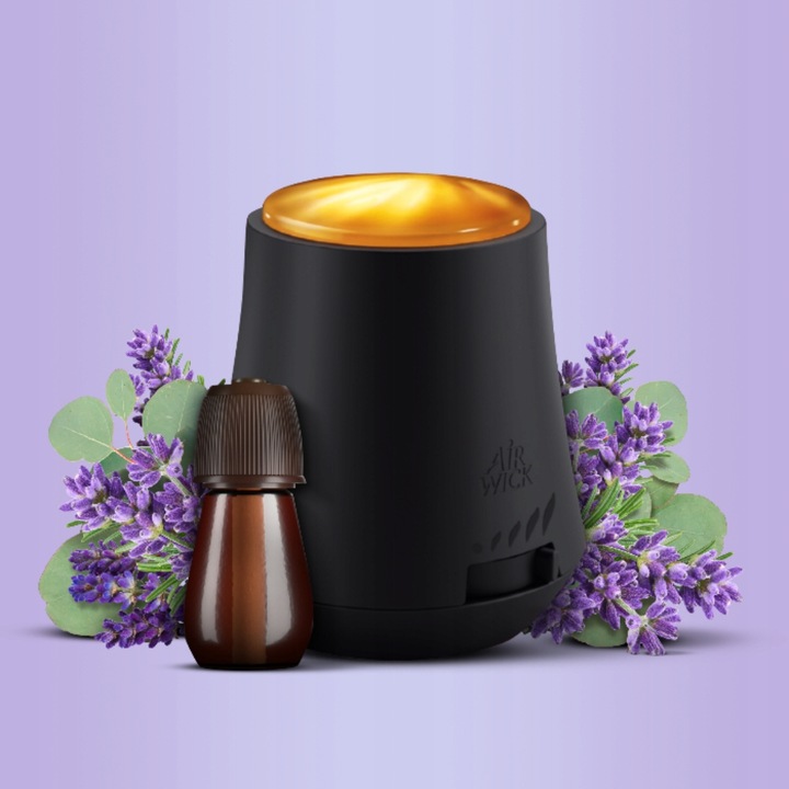 AIR WICK Aromatyczna Mgiełka Odświeżacz Powietrza Spokojna 20 ml Komplet