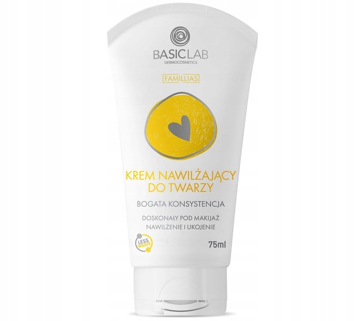 BASICLAB KREM NAWILŻAJĄCY BOGATA KONSYSTENCJA 75ML