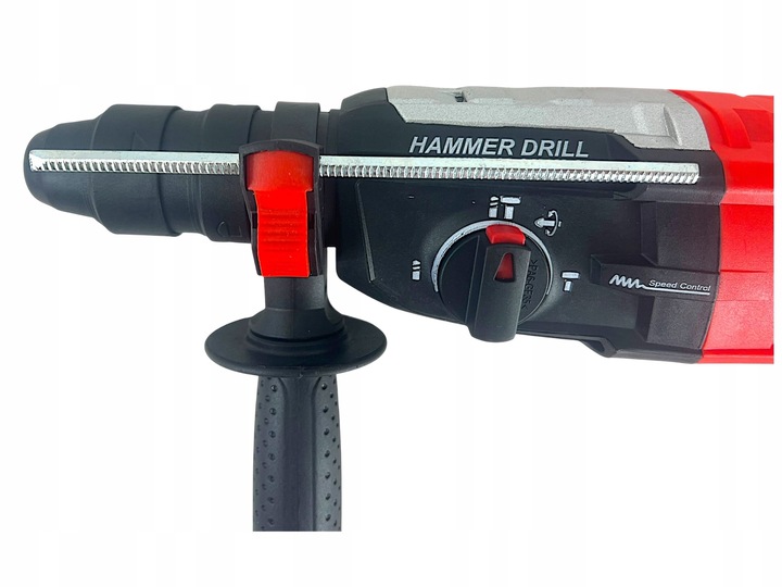 MŁOTOWIERTARKA MŁOT UDAROWY WIERTARKA Z UDAREM 2950W SDS+ 4,8J WIERTŁA