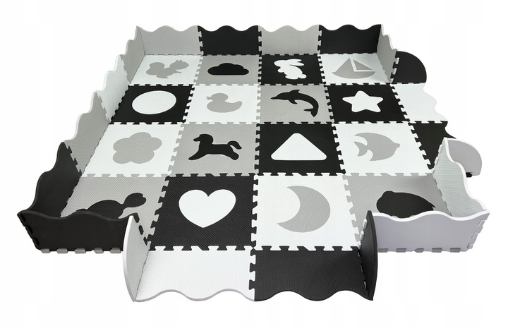 PUZZLE PIANKOWE MATA EDUKACYJNA 36 EL GRUBA XXL