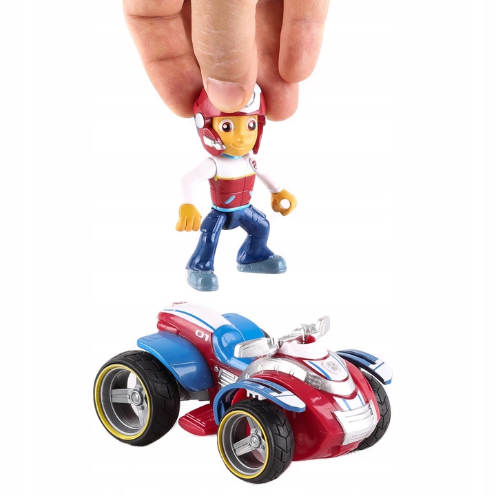 PSI PATROL FIGURKA RYDER + QUAD POJAZD RATUNKOWY