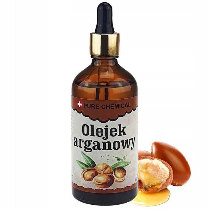OLEJ ARGANOWY DO WŁOSÓW MAROKO ZIMNOTŁOCZONY 100ml