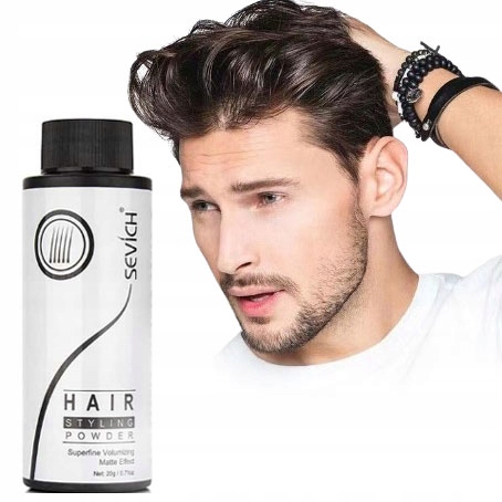 Puder Proszek do Stylizacji Włosów Matowy Efekt Objętość Przetłuszczanie