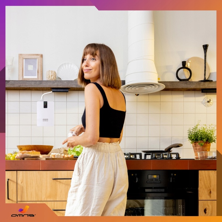 Czujnik gazu ziemnego LNG metan detektor 230V, ochrona bezpieczeństwo