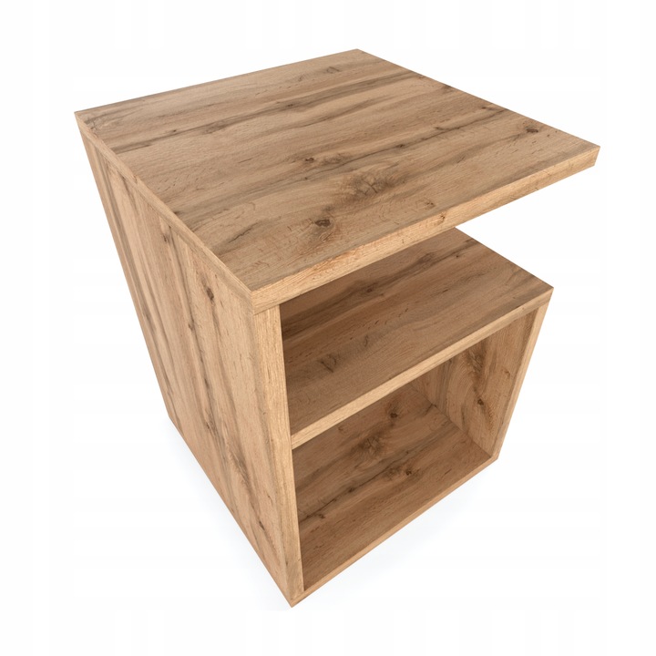 Szafka Nocna Dąb Wotan 32 CM Szerokość Bez Szuflad Stolik Nocny