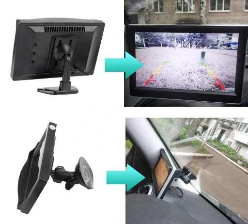 MONITOR EKRAN SAMOCHODOWY AHD LCD 5" CVBS AHD 1080P