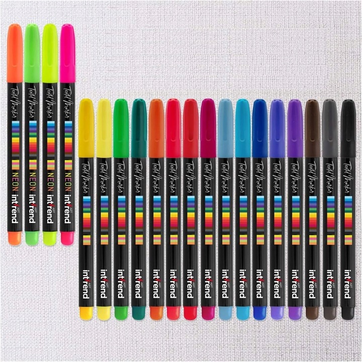 Pisaki do tkanin Int!rend 20 szt.