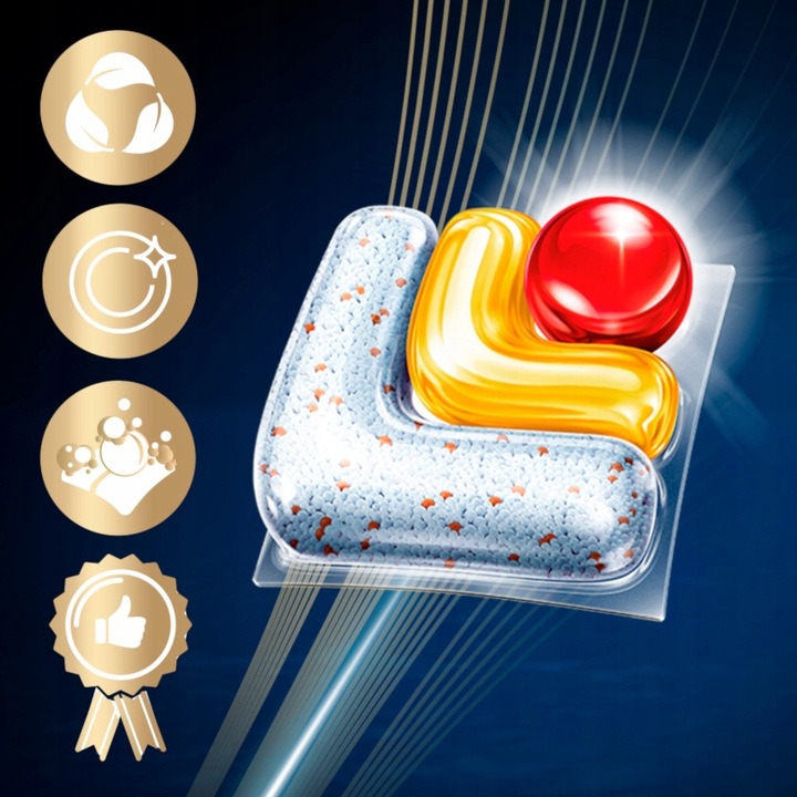 Finish Ultimate Plus Kapsułki do zmywarki lemon cytryna 90 sztuk