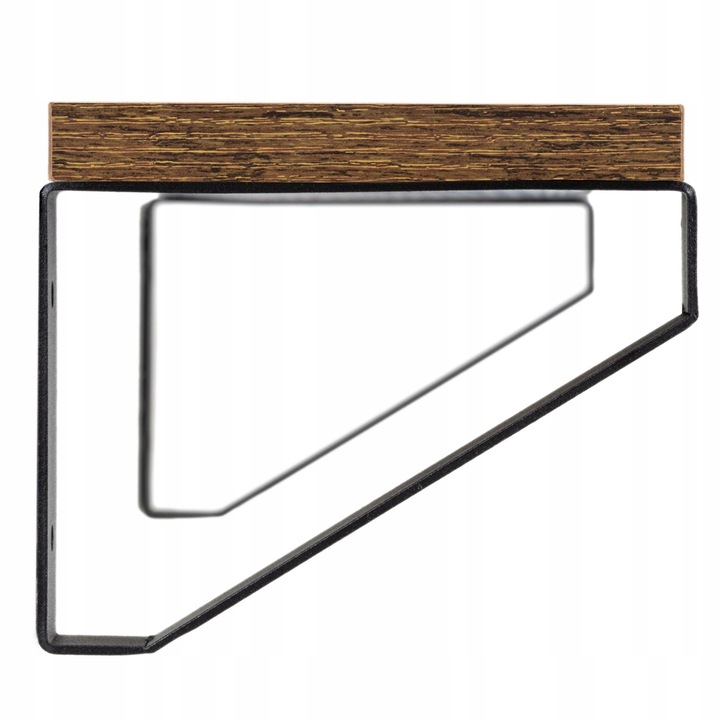 ZESTAW 3 PÓŁEK PÓŁKA WISZĄCA ŚCIENNA DO SALONU KUCHNI NA KSIĄŻKI LOFT