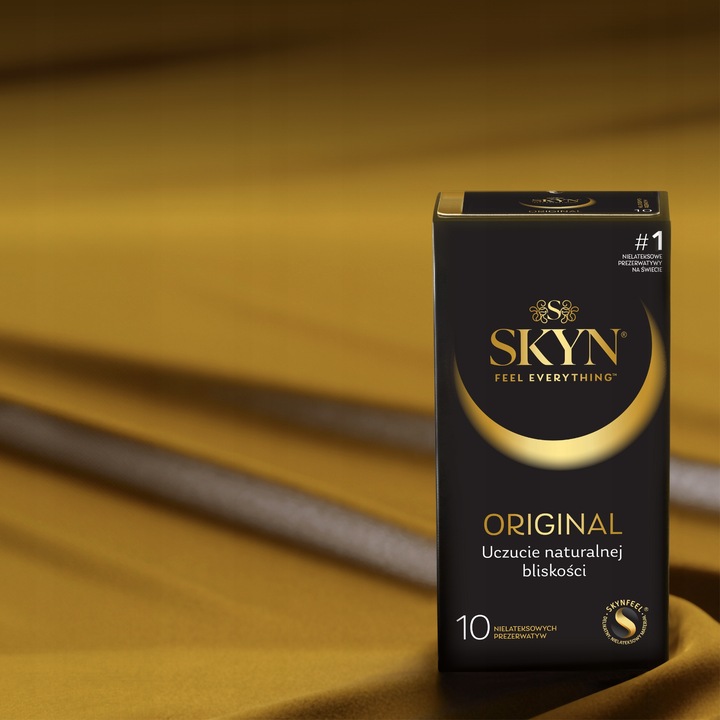 Prezerwatywy SKYN ORIGINAL 40 sztuk Klasyczne BEZ LATEKSU Cienkie Gładkie