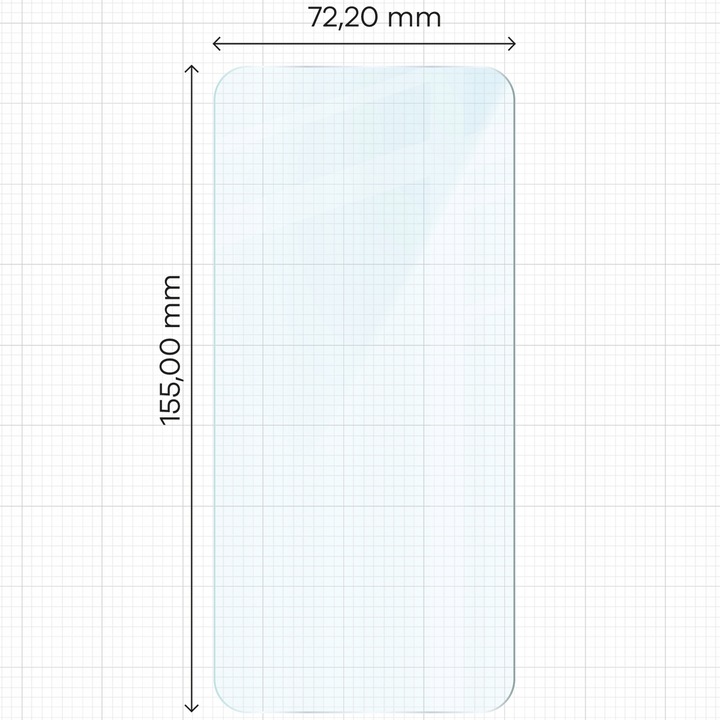 Szkło hartowane, ochronne na ekran Bizon do Galaxy S25 Plus szkiełko szybka