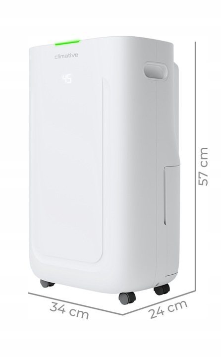 Osuszacz powietrza 20l oczyszczacz 2w1 Silent UV ION WiFi HEPA do 50m²