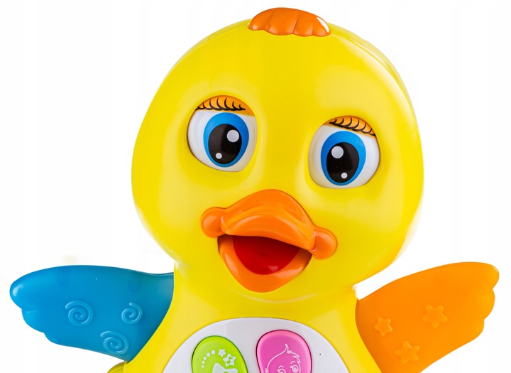 HOLA Interaktywna tańcząca kaczka śpiewa tańczy światło dźwięk