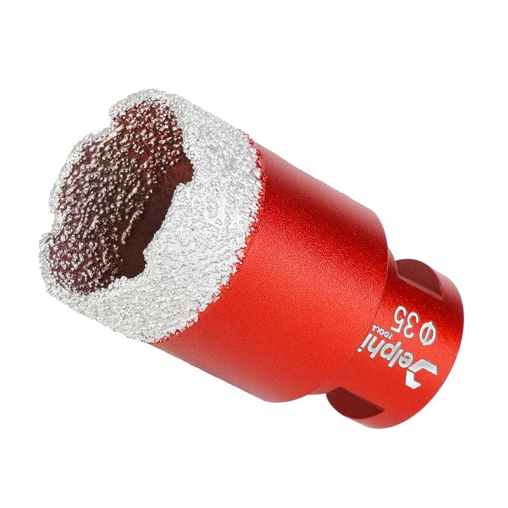 OTWORNICA DIAMENTOWA KORONKA DO GRESU M14 ZESTAW ⌀ 6,8,10,35,68 mm ADAPTER