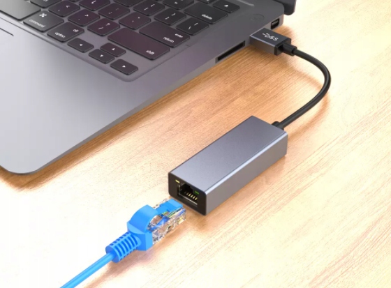 Przejściówka Adapter Karta Sieciowa USB 3.0 Ethernet RJ45 do laptopa LAN