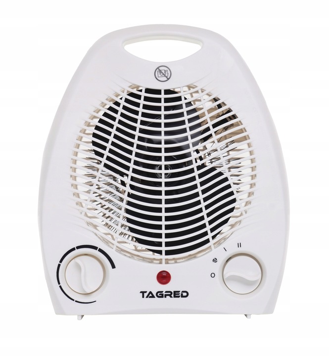 Grzejnik elektryczny Termowentylator Wydajna Farelka z Termostatem 2000W