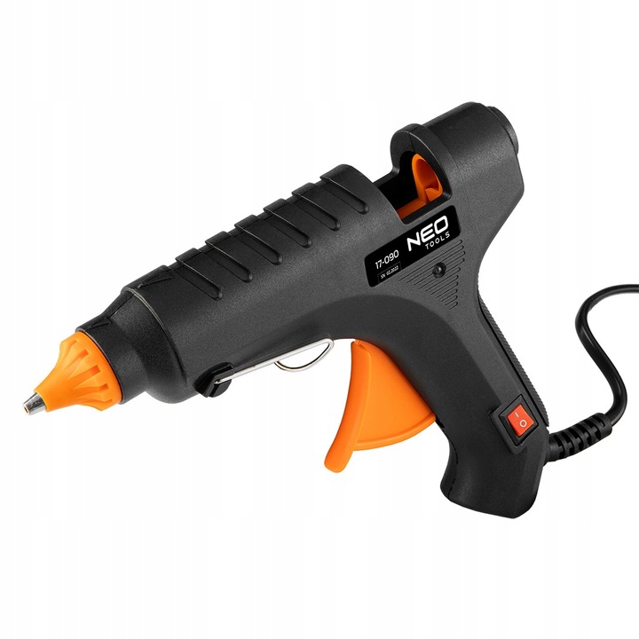 NEO TOOLS Pistolet do Kleju na Gorąco 11mm 60W + 30 Wkładów Klejowych