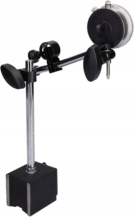 CZUJNIK ZEGAROWY+ STATYW MAGNETYCZNY DO SPRAWDZANIA BICIA TARCZ HAMULCOWYCH