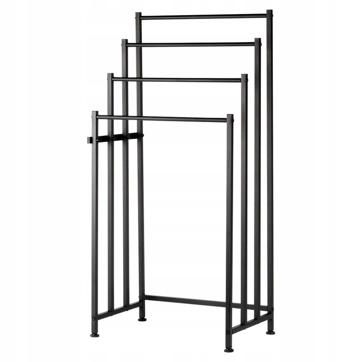 Stojak NA RĘCZNIKI 4 poziomowy wieszak łazienkowy podłogowy stojący