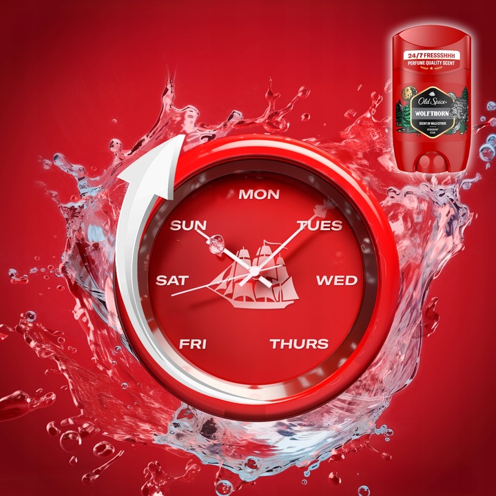 Old Spice Wolfthorn Dezodorant męski w sztyfcie, 6 x 50ml