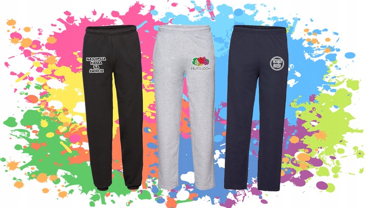 SPODNIE DRESOWE DRES - FRUIT - LIGHT deep navy L