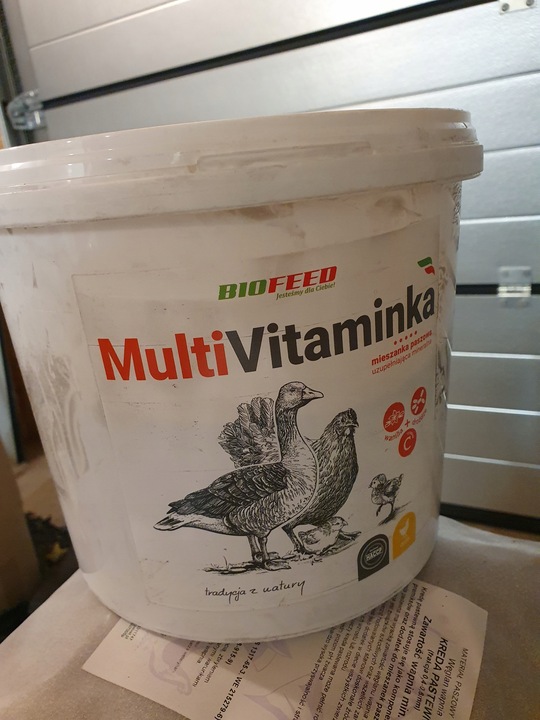 Witaminy dla kur 5kg MUlTIvitaminka BIOFEED