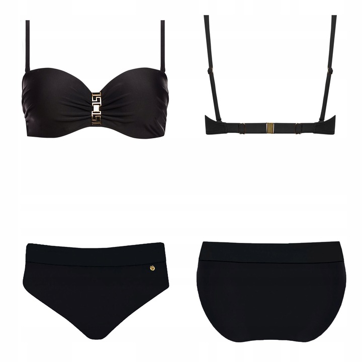 Strój kąpielowy dwuczęściowy wysoki stan SELF 730 CH4 Gold 42C XL 80C