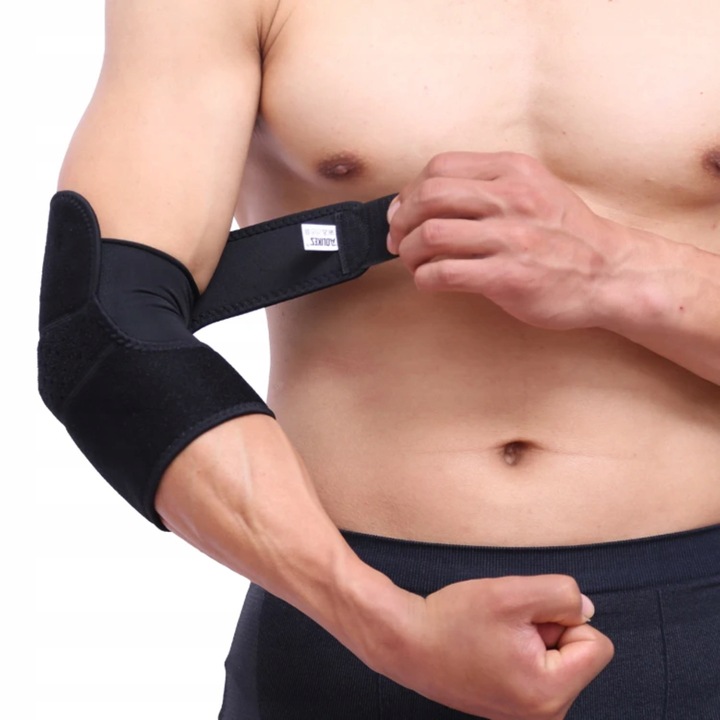 ORTEZA OPASKA ŚCIĄGACZ STABILIZATOR ŁOKCIA ŁOKIEĆ TENISISTY GOLFISTY