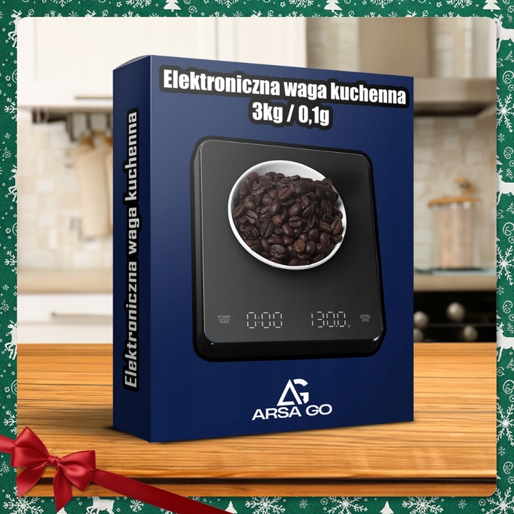 ELEKTRONICZNA WAGA KUCHENNA PRECYZYJNA 3000g I 0,1g WYŚWIETLACZ
