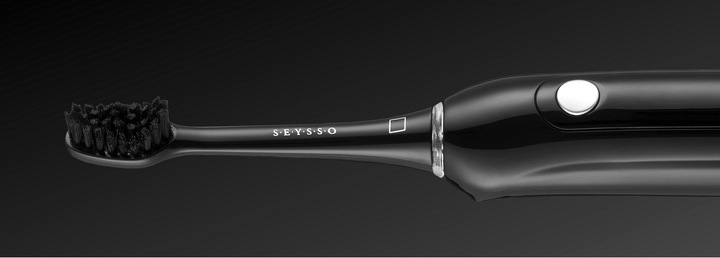 Szczoteczka elektryczna do zębów SEYSSO BASIC BLACK seria CARBON