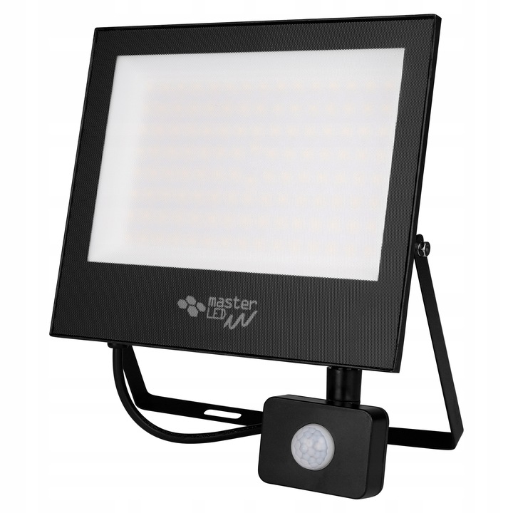 HALOGEN LED z czujnikiem ruchu naświetlacz lampa 100W 4500K ZEWNĘTRZNY