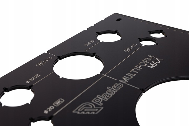 Plasko MULTIFORM MAX profesjonalny szablon do wyznaczania otworów WC