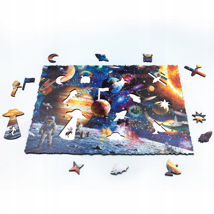 Puzzle drewniane KOSMOS Outer Space 240 elementów