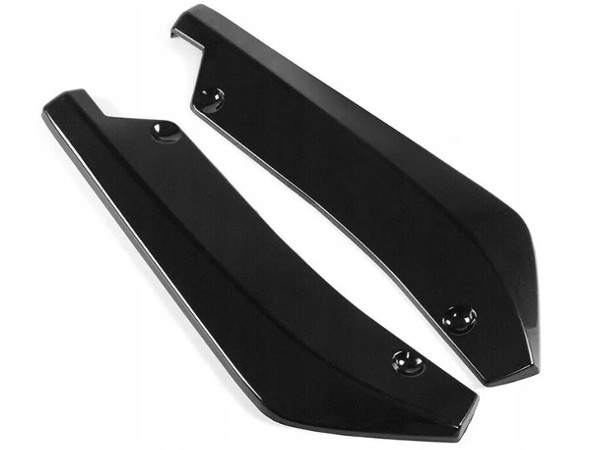 2x SPLITTER DOKŁADKA LISTWA ZDERZAKA TYLNEGO Tył UNIWERSALNE Tuning POŁYSK!