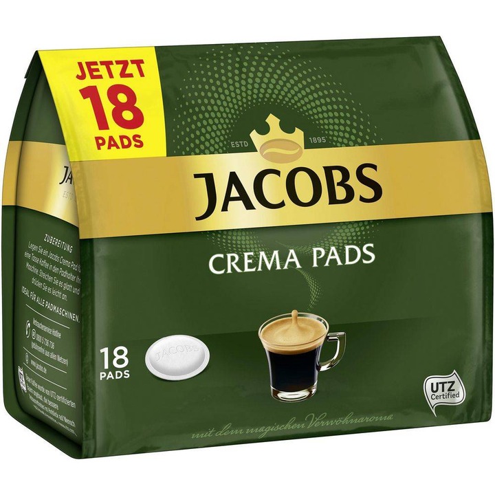 Kawa Jacobs Kronung Crema 36 pads SENSEO saszetki