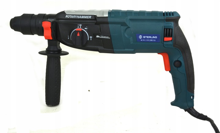 WIERTARKA MŁOTOWIERTARKA MŁOT UDAROWY MOCNA SDS+ WIERTŁA SZPIC PRZECINAK