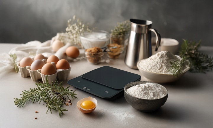 WAGA KUCHENNA ELEKTRONICZNA ISAJ WI1 PRECYZYJNA Z WYSWIETLACZEM DO