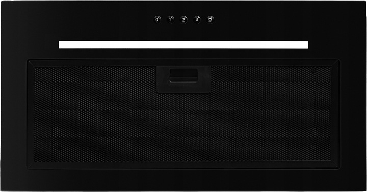 OKAP KUCHENNY CICHY KERNAU KBH0662B CZARNY 60 LED 110-180m³/h 53-63dB