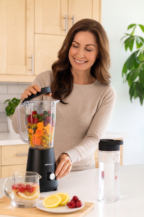 PIEKARNIK ELEKTRYCZNY RIWALL RPI-01 25L TERMOOBIEG ROŻNO GRILL