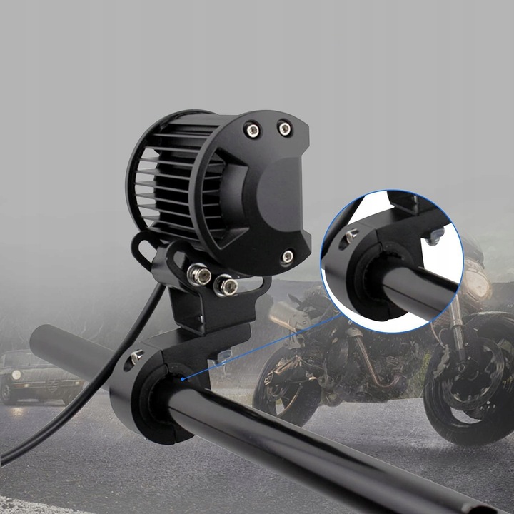 2x Uchwyty mocowanie lampy halogeny LED do Motocyklowe samochody SUV Statek